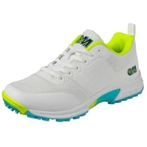 Gunn & Moore GM Rubber Cricket Shoes Aion All Rounder Breathable Lightweight Seamless Engineered Knitted Mesh Upper 2-Tone TPU Outsole Size UK Junior 4 EU 37 Approx Foot Length 229 mm Gunn & Moore GM Rubber Cricket Shoes Aion All Rounder Breathable Lightweight Seamless Engineered Knitted Mesh Upper 2-Tone TPU Outsole Size UK Junior 4 EU 37 Approx Foot Length 229 mm