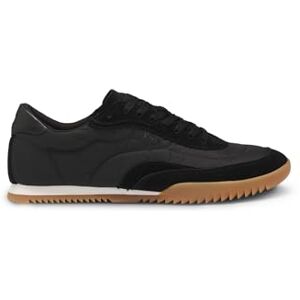 Boss Mens Careton Lowp Low-Profile Trainers with Suede Trims Size 6 Black Boss Mens Careton Lowp Low-Profile Trainers with Suede Trims Size 6 Black