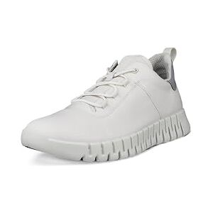 ECCO Men's Gruuv M White Shoe, 7.5 UK ECCO Men's Gruuv M White Shoe, 7.5 UK