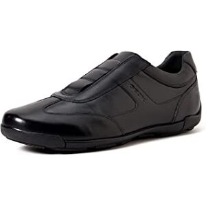 Geox Mens U Edgware B Sneakers, Black, 10.5 UK Geox Mens U Edgware B Sneakers, Black, 10.5 UK