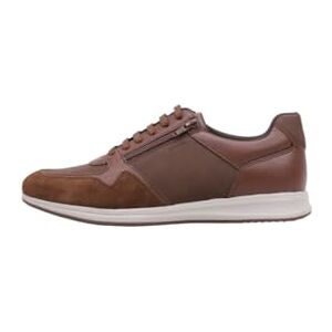Geox Men U Avery Sneaker, Brown, 10.5 UK Geox Men U Avery Sneaker, Brown, 10.5 UK