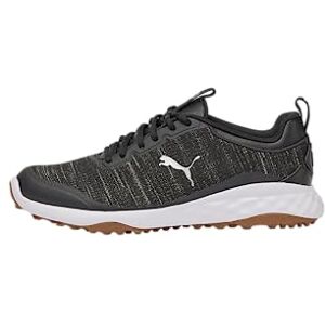 Puma Golf Men's Fusion Pro Golf Shoe, Black/Silver, 7 UK Puma Golf Men's Fusion Pro Golf Shoe, Black/Silver, 7 UK