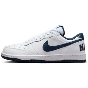 Nike Men's Big Low Sneaker, White/Midnight Navy, 11.5 UK Nike Men's Big Low Sneaker, White/Midnight Navy, 11.5 UK