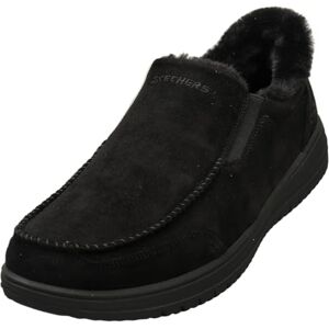 Skechers Men's Murette Scofield Slip-On Sneakers, Black Microfiber, 7 UK Skechers Men's Murette Scofield Slip-On Sneakers, Black Microfiber, 7 UK