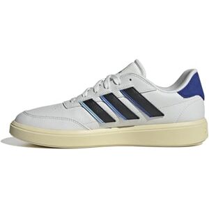 adidas Men's COURTBLOCK Shoes, Crystal White/core Black/Team Royal Blue, 10.5 UK adidas Men's COURTBLOCK Shoes, Crystal White/core Black/Team Royal Blue, 10.5 UK