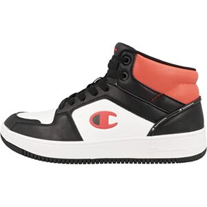 Champion Men's Rebound 2.0 Mid Trainers, Black White Red Kk003, 8.5 UK Champion Men's Rebound 2.0 Mid Trainers, Black White Red Kk003, 8.5 UK
