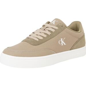 Calvin Klein CK Jeans Men Classic Cupsole MG Canvas YM0YM01218 Low Top, Green, 8 UK Calvin Klein CK Jeans Men Classic Cupsole MG Canvas YM0YM01218 Low Top, Green, 8 UK