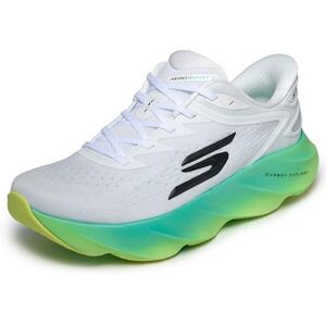 Skechers Men's Aero Burst Slip Ins Running Trainer, White/Multi, 7.5 UK Skechers Men's Aero Burst Slip Ins Running Trainer, White/Multi, 7.5 UK