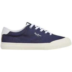Pepe Jeans Men's Kenton Serie M Sneaker, Blue (Navy), 6 UK Pepe Jeans Men's Kenton Serie M Sneaker, Blue (Navy), 6 UK