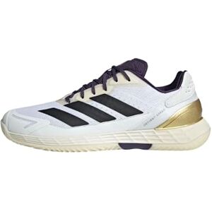 adidas Men's Defiant Speed 2 Tennis Shoes, FTWR White/core Black/Aurora Plum, 9.5 UK adidas Men's Defiant Speed 2 Tennis Shoes, FTWR White/core Black/Aurora Plum, 9.5 UK