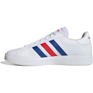 adidas Men's Grand Court Base 2.0 Shoes, Cloud White/Royal Blue/Vivid Red, 6.5 UK adidas Men's Grand Court Base 2.0 Shoes, Cloud White/Royal Blue/Vivid Red, 6.5 UK