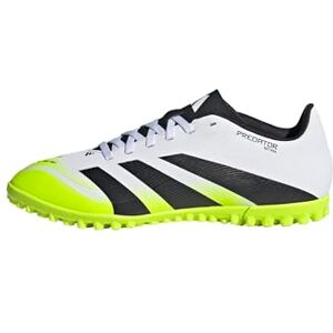 adidas Unisex Predator Club Turf Football Boots, FTWR White/core Black/Lucid Lemon, 12 UK adidas Unisex Predator Club Turf Football Boots, FTWR White/core Black/Lucid Lemon, 12 UK