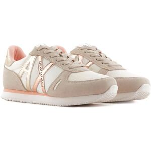 Armani Exchange Women's Rio Side Logo Trainers, L Mirage L Rose, 5 UK Armani Exchange Women's Rio Side Logo Trainers, L Mirage L Rose, 5 UK