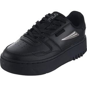 Fila FXVENTUNO Platform wmn, Sneaker, Black-Silver, 5.5 UK Fila FXVENTUNO Platform wmn, Sneaker, Black-Silver, 5.5 UK