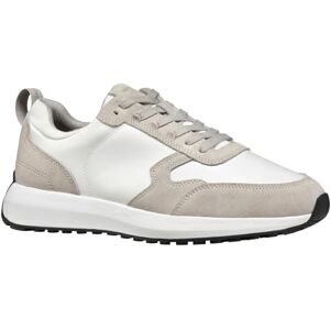 Geox Men's U VOLPIANO A Sneaker, Lt Grey/White, 6 UK Geox Men's U VOLPIANO A Sneaker, Lt Grey/White, 6 UK