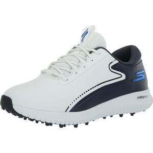 Skechers Men's Max 2 Arch Fit Waterproof Spikeless Golf Shoe Sneaker, White/Navy Blue, 10.5 UK X-Wide Skechers Men's Max 2 Arch Fit Waterproof Spikeless Golf Shoe Sneaker, White/Navy Blue, 10.5 UK X-Wide