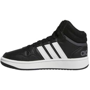adidas Hoops Mid Shoes, Core Black/Cloud White/Grey Six, 10.5 UK adidas Hoops Mid Shoes, Core Black/Cloud White/Grey Six, 10.5 UK