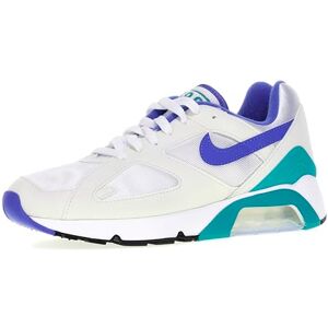Nike FJ9259-102 Air 180 Men White/Medium Blue-Clear Jade II-Black UK 11 Nike FJ9259-102 Air 180 Men White/Medium Blue-Clear Jade II-Black UK 11