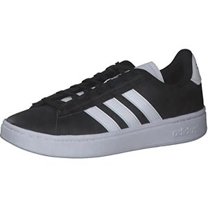 adidas Grand Court Alpha, Gymnastics Shoes, core Black/FTWR White/Iron met., adidas Grand Court Alpha, Gymnastics Shoes, core Black/FTWR White/Iron met.,