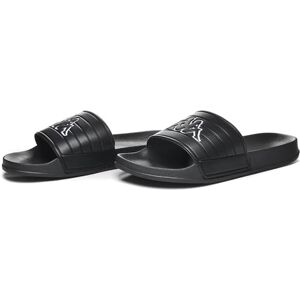 Kappa Unisex Noles Logo Basketball Shoe, Black White, 5 UK Kappa Unisex Noles Logo Basketball Shoe, Black White, 5 UK