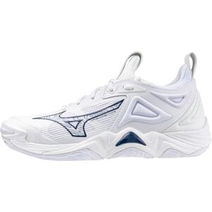 Mizuno Mujere's Wave Momentum 3 Women's Volleyball Shoes, White Navy Blue, 7 UK Mizuno Mujere's Wave Momentum 3 Women's Volleyball Shoes, White Navy Blue, 7 UK