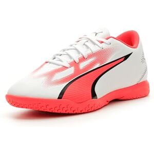 Puma Men's Ultra Play Indoor Trainer Sneaker, White- Black-fire Orchid, 7.5 Puma Men's Ultra Play Indoor Trainer Sneaker, White- Black-fire Orchid, 7.5