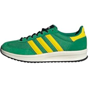 adidas Men's Run 70S 2.0 Shoes, Green/Yellow/Off White, 9 UK adidas Men's Run 70S 2.0 Shoes, Green/Yellow/Off White, 9 UK