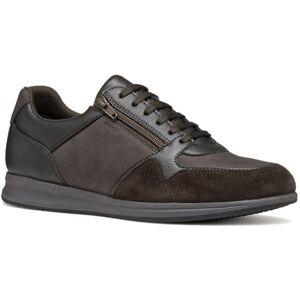Geox Men U Avery Sneaker, Brown, 11 UK Geox Men U Avery Sneaker, Brown, 11 UK