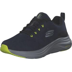 Skechers Men's Vapor Foam Sneaker, Navy Mesh/Synthetic/Lime Trim, 6.5 UK Skechers Men's Vapor Foam Sneaker, Navy Mesh/Synthetic/Lime Trim, 6.5 UK