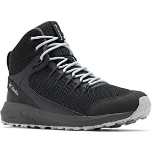 Columbia TRAILSTORM MID WATERPROOF OMNI HEAT Waterproof Men's Mid Rise Trekking And Hiking Boots, Black x Steam, 13 UK Columbia TRAILSTORM MID WATERPROOF OMNI HEAT Waterproof Men's Mid Rise Trekking And Hiking Boots, Black x Steam, 13 UK