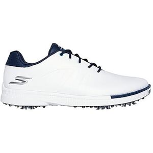 Skechers Men's Tempo Waterproof Golf Shoes, White/Navy Spiked, 6.5 UK Skechers Men's Tempo Waterproof Golf Shoes, White/Navy Spiked, 6.5 UK