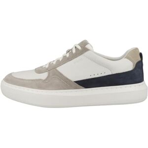 Geox Men's U DEIVEN A Sneaker, Sand/White, 6.5 UK Geox Men's U DEIVEN A Sneaker, Sand/White, 6.5 UK