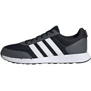 adidas Unisex Run 50s Shoes Sneaker, Core Black/Cloud White/Grey Six, 10 UK