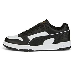 Puma Unisex Adults Rbd Game Low Sneakers, Black- White- Team Gold, 6 UK Puma Unisex Adults Rbd Game Low Sneakers, Black- White- Team Gold, 6 UK