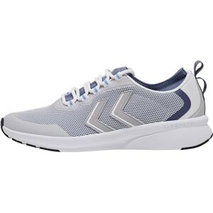 hummel Unisex Flow FIT Sneaker, White/Ensign Blue, 4.5 UK hummel Unisex Flow FIT Sneaker, White/Ensign Blue, 4.5 UK