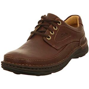Clarks Nature Three Mens Mahogany Leather, 8 Clarks Nature Three Mens Mahogany Leather, 8
