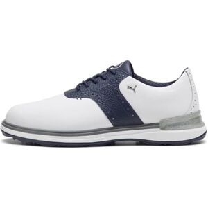 Puma Men's Avant Golf Shoe, White-DEEP Navy-Speed Blue, 6.5 UK Puma Men's Avant Golf Shoe, White-DEEP Navy-Speed Blue, 6.5 UK