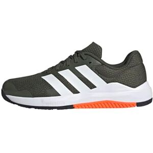 adidas Men's Dropset Base Training Shoes, Night Cargo/Cloud White/Impact Orange, 11.5 UK adidas Men's Dropset Base Training Shoes, Night Cargo/Cloud White/Impact Orange, 11.5 UK