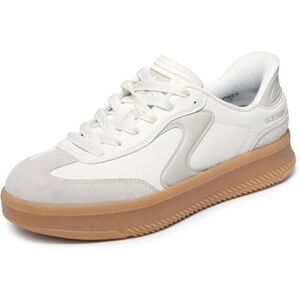 Skechers Women's Hotshot Hi Lifted Luxe Slip-On Sneakers, Off White Duraleather/Leather/Trim, 7 UK Skechers Women's Hotshot Hi Lifted Luxe Slip-On Sneakers, Off White Duraleather/Leather/Trim, 7 UK