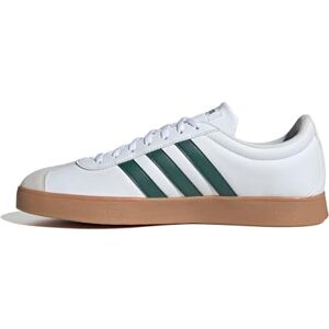 adidas Men's VL Court Base Shoes, FTWR White/Collegiate Green/Grey one, 6.5 UK adidas Men's VL Court Base Shoes, FTWR White/Collegiate Green/Grey one, 6.5 UK