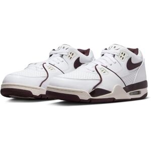 Nike FQ8256-100 AIR Flight '89 Low Men White/Burgundy Crush-Phantom UK 8.5 Nike FQ8256-100 AIR Flight '89 Low Men White/Burgundy Crush-Phantom UK 8.5