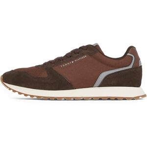 Tommy Hilfiger Men’s New EVA Mix Flag Runner Trainers, Brown (Ebony Brown), 6.5 Tommy Hilfiger Men’s New EVA Mix Flag Runner Trainers, Brown (Ebony Brown), 6.5