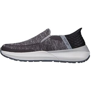 Skechers Men's Neville 210546 Dual Gore Knit Slip Ins, Anthracite Light Grey, 13 UK Skechers Men's Neville 210546 Dual Gore Knit Slip Ins, Anthracite Light Grey, 13 UK