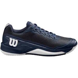Wilson Men's Rush Pro 4.5 Clay Tennis Shoes, Navy Blazer/Navy Blazer/White, 9.5 UK Wilson Men's Rush Pro 4.5 Clay Tennis Shoes, Navy Blazer/Navy Blazer/White, 9.5 UK