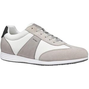 Geox Men's U ARTHIEN A Sneaker, White/Lt Grey, 6.5 UK Geox Men's U ARTHIEN A Sneaker, White/Lt Grey, 6.5 UK