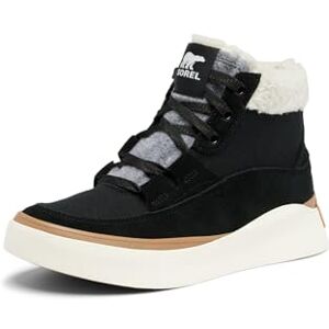 Sorel Womens Out About 4 Mid Waterproof Sneaker, Black Sea Salt, 4 UK Sorel Womens Out About 4 Mid Waterproof Sneaker, Black Sea Salt, 4 UK