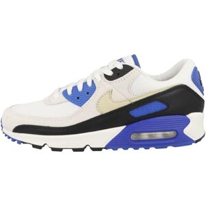 Nike HF3449-100 Air Max 90 Premium Men White/Khaki-Racer Blue-Black UK 5.5 Nike HF3449-100 Air Max 90 Premium Men White/Khaki-Racer Blue-Black UK 5.5