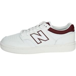 Balance Men's 480 Sneaker, White Bordeax, 6 UK Balance Men's 480 Sneaker, White Bordeax, 6 UK