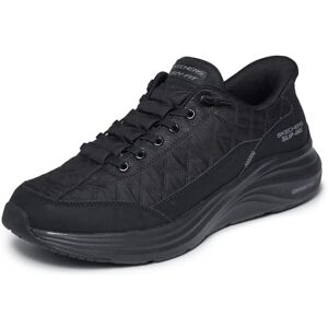 Skechers Men's Contour Foam Cozy Fit Casual Shoes, Black Mesh/Duraleather/Trim, 11 UK Skechers Men's Contour Foam Cozy Fit Casual Shoes, Black Mesh/Duraleather/Trim, 11 UK