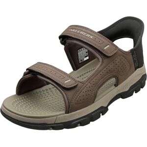 Skechers Men's Tresmen Reece Slip-On Sneakers, Chocolate Synthetic, 8.5 UK Skechers Men's Tresmen Reece Slip-On Sneakers, Chocolate Synthetic, 8.5 UK